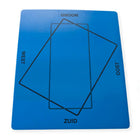 Tafelblad blauw