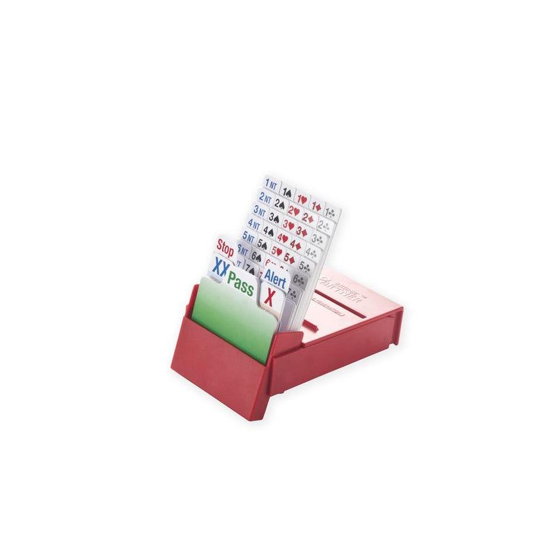 Bridge Partner rood, gesealde set van 4 stuks