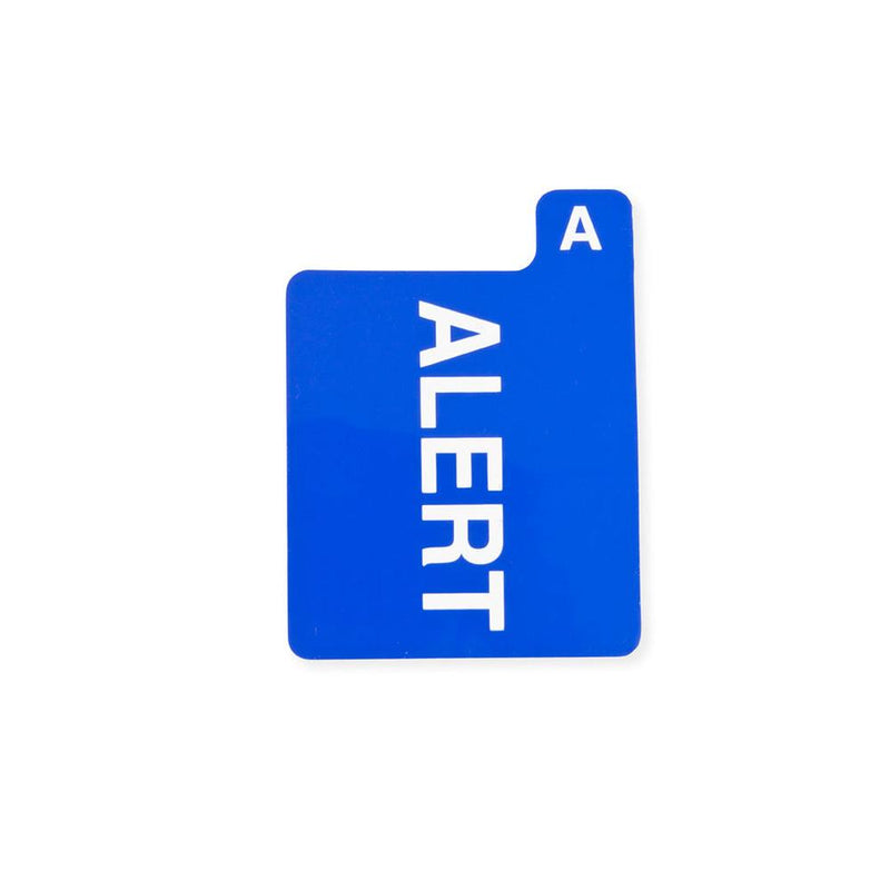 Alertkaart, 100% plastic