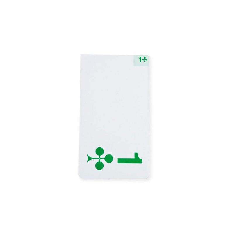 1-Klaverenkaart, 100% plastic