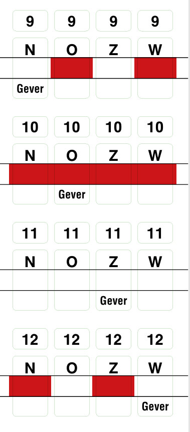 Stickervel zacht plastic boards 9-12
