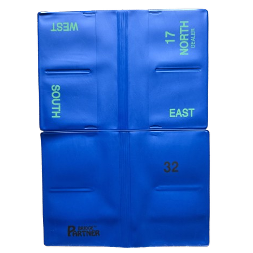 Softboards blauw, bestaande uit 16 mapjes in seal, nrs. 17 t/m 32