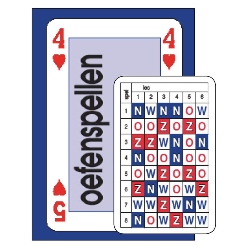 Oefenboekje met oefenspellen Leer Bridge met Berry5 deel 3