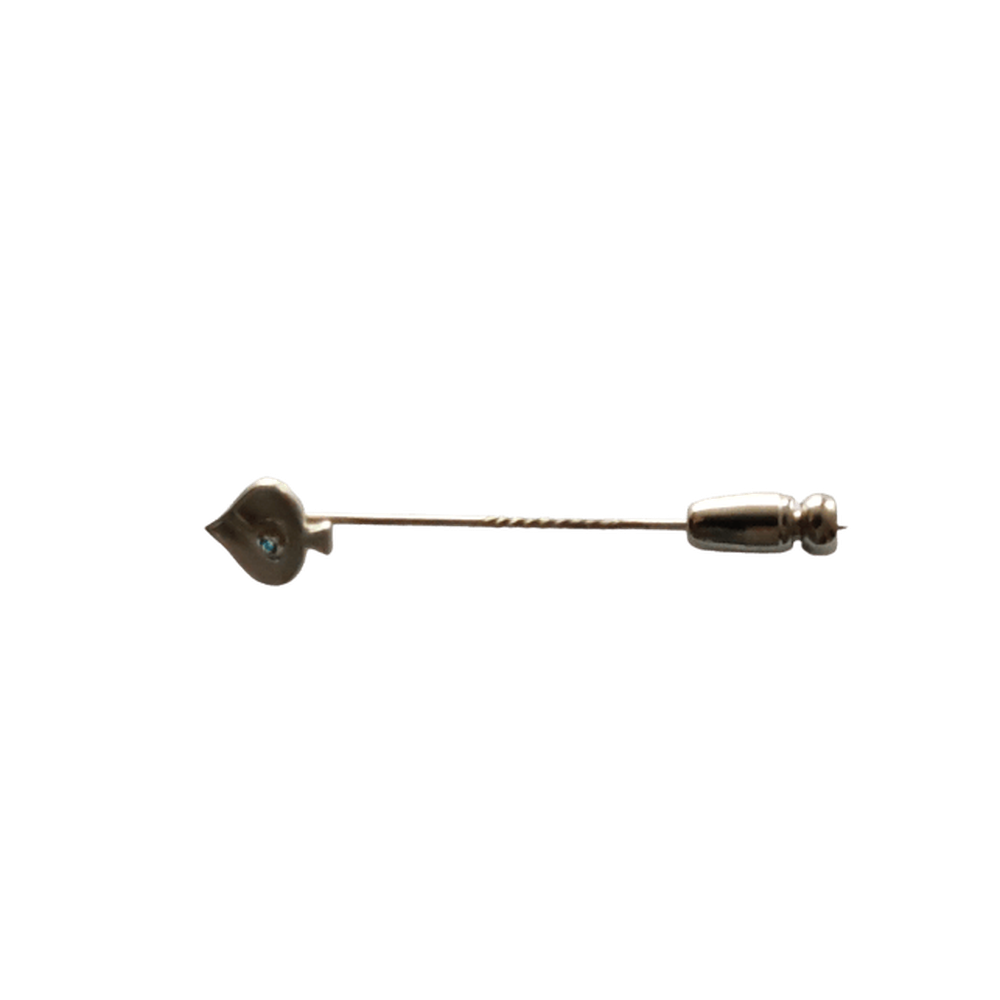 Speld Nat. Meester 3 kronen 150.000 MP zilver met briljant