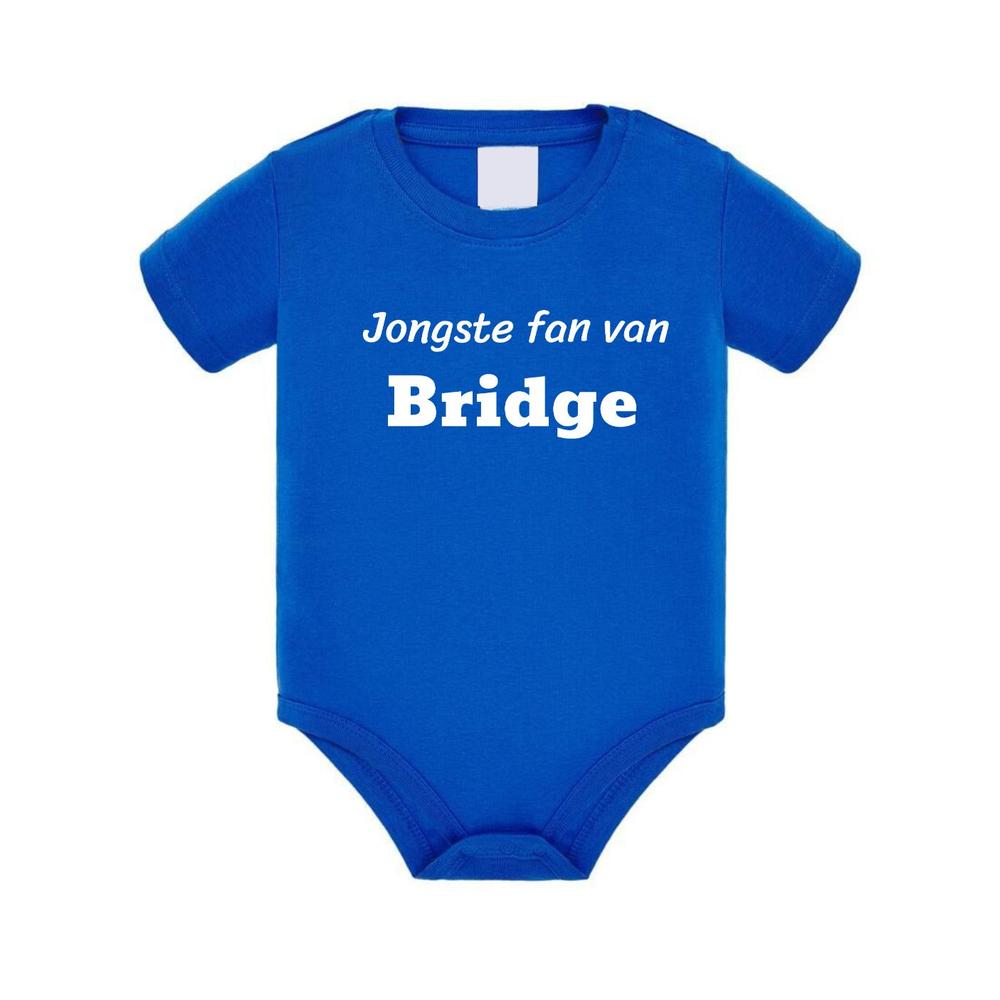 Rompertje Bridgefan maat 68 blauw
