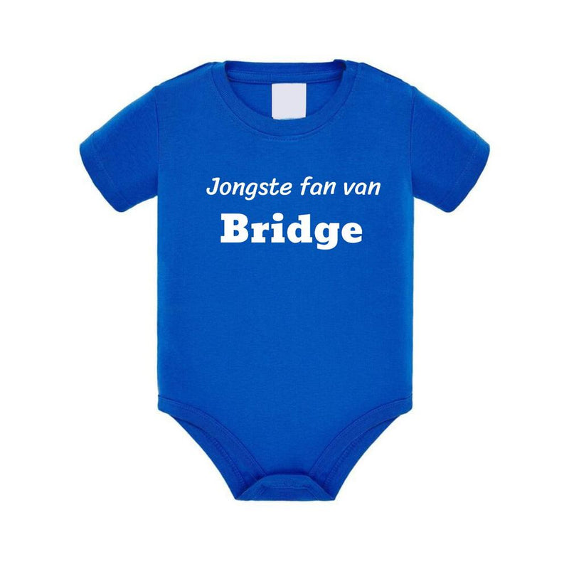 Rompertje Bridgefan maat 68 blauw
