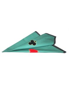 Bridgekleed wasbaar, 150x150, groen