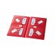 Zacht Plastic Board rood