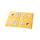 Zacht Plastic Board geel