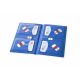 Zacht Plastic Board kobaltblauw