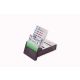 Bridge Partner Bordeaux,100% plastic vulling, gesealde set van 4 stuks