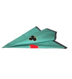Bridgekleed wasbaar 120x120, groen
