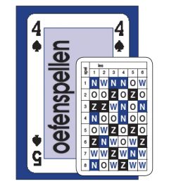 Oefenboekje met oefenspellen Leer Bridge met Berry5 deel 4