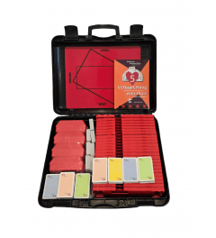 Kofferbridgepakket deluxe, rood
